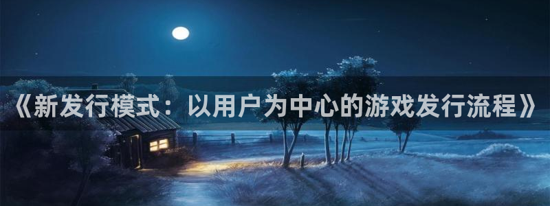 新宝GG官网登录注册失败：《新发行模式：以用户为中心的游戏发行流程》
