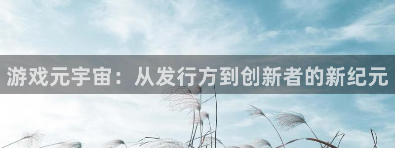 陕西新宝GG子文化创意是什么：游戏元宇宙：从发行方到创新者的新纪元